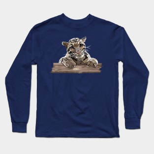 Hazy tiger Long Sleeve T-Shirt